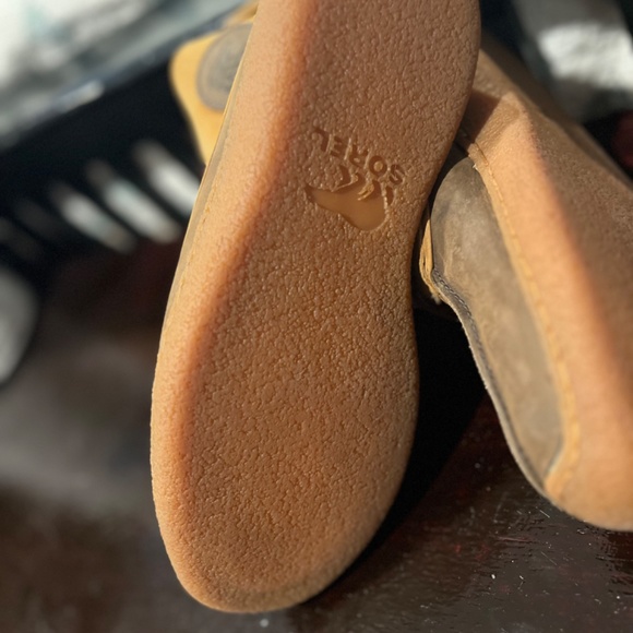 Sorel British Tan Leather Suede Chugalug  Hiking Boot Mens 8 main image 4